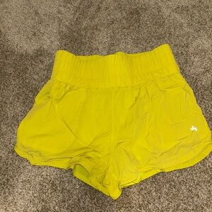 Joy Lab Neon Yellow Athletic Shorts